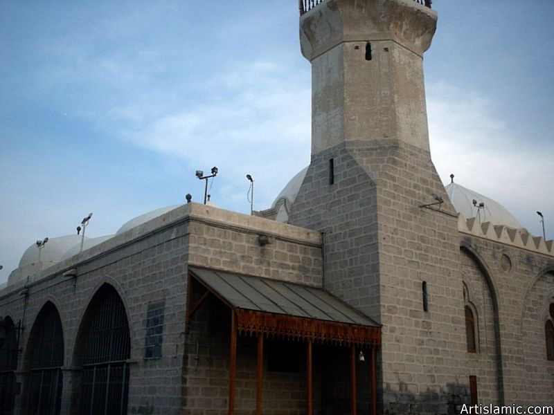 Peygamber Efendimiz`in Camisinin (Mescid-i Nebev�) civar�nda bulunan, Medine`deki Osmanl� eserlerinden Gam�me Mescidi.
