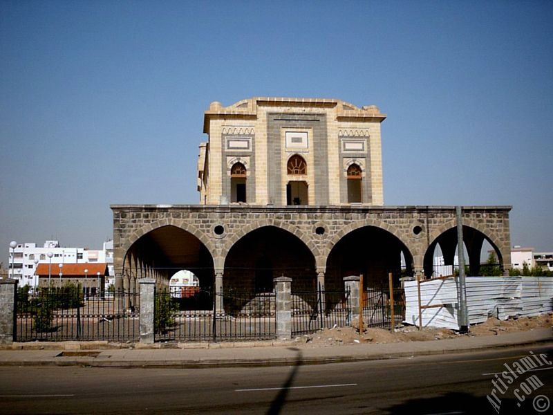 Medine`ki Osmanl eserlerinden Medine Tren Gar.
