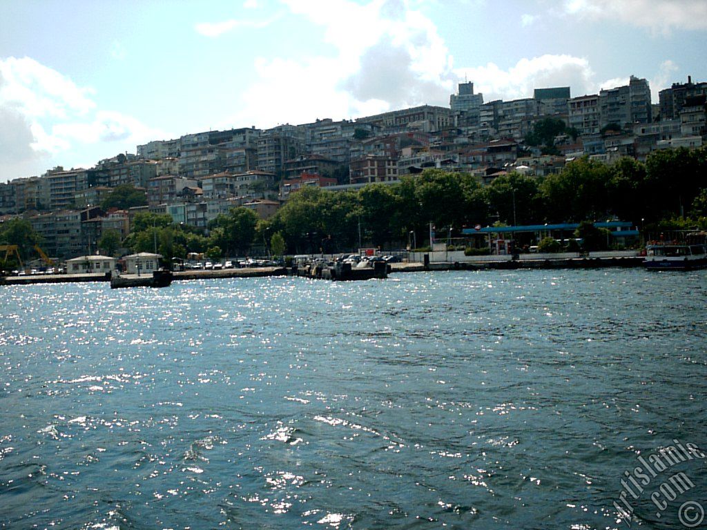 Denizden Kabata� sahiline bak��.
