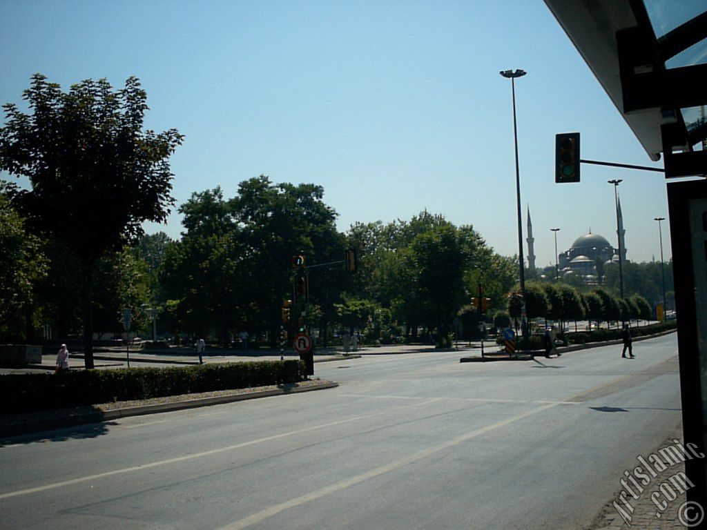 stanbul Fatih`te Mimar Sinan`n eseri ehzdeba Camisi.
