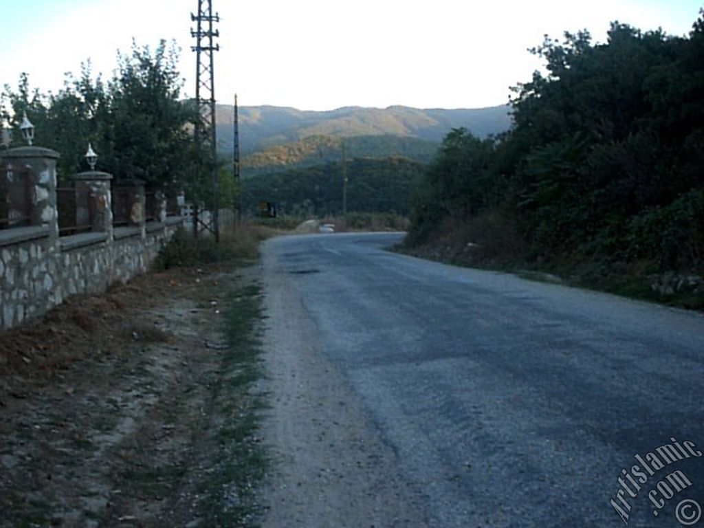 Yalova ilimizdeki Termal-G�k�edere K�y�`nden bir g�r�nt�.
