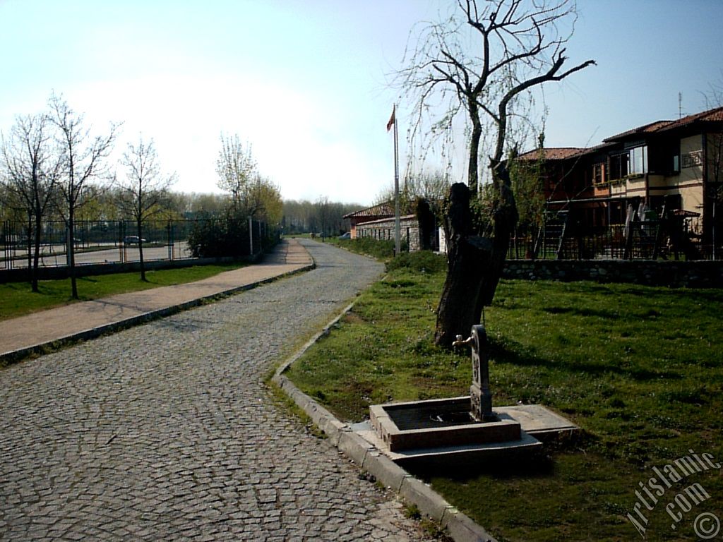 View of Botanical Park in Bursa city of Turkey.
